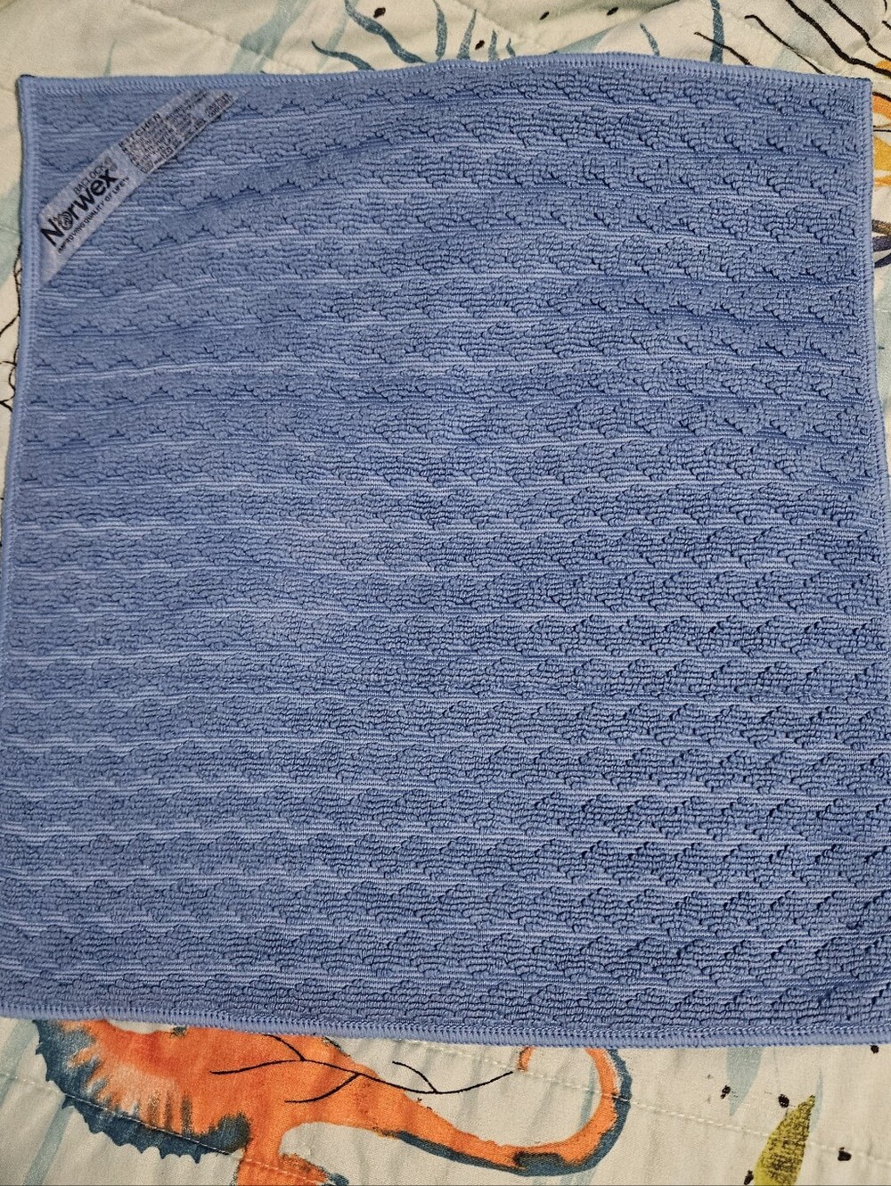 Norwex Kitchen Cloth Blue BacLock Microfiber - Brand New